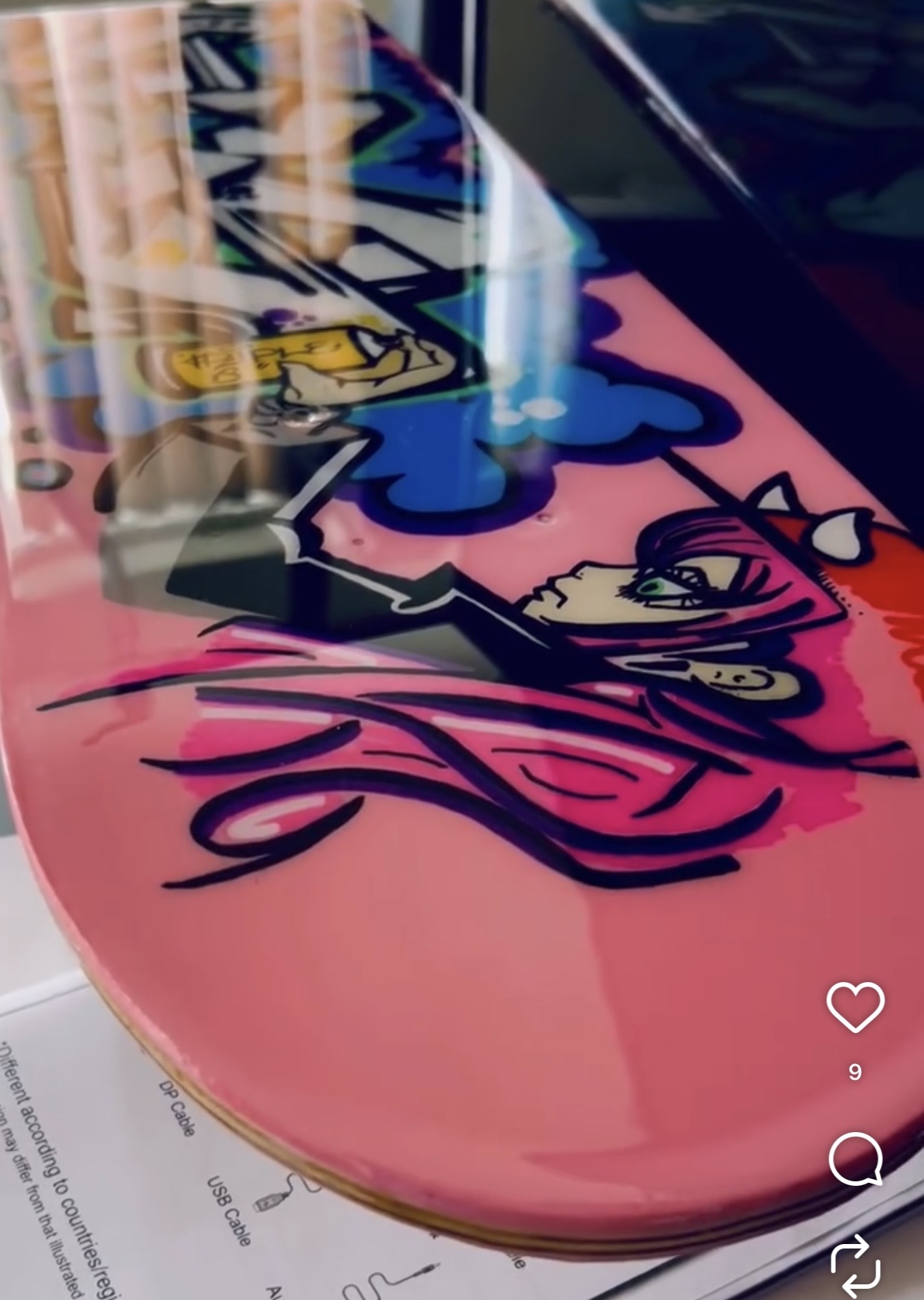 Custom skateboard